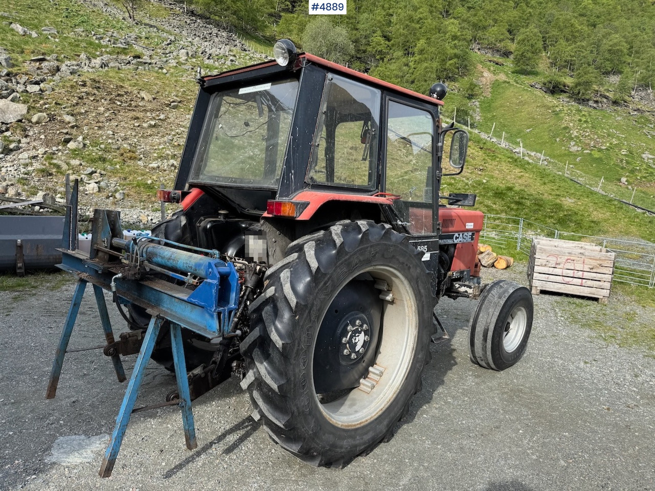 1986 Case International 585 - Traktorius: foto 5 1986 Case International 585 - Traktorius: foto 5