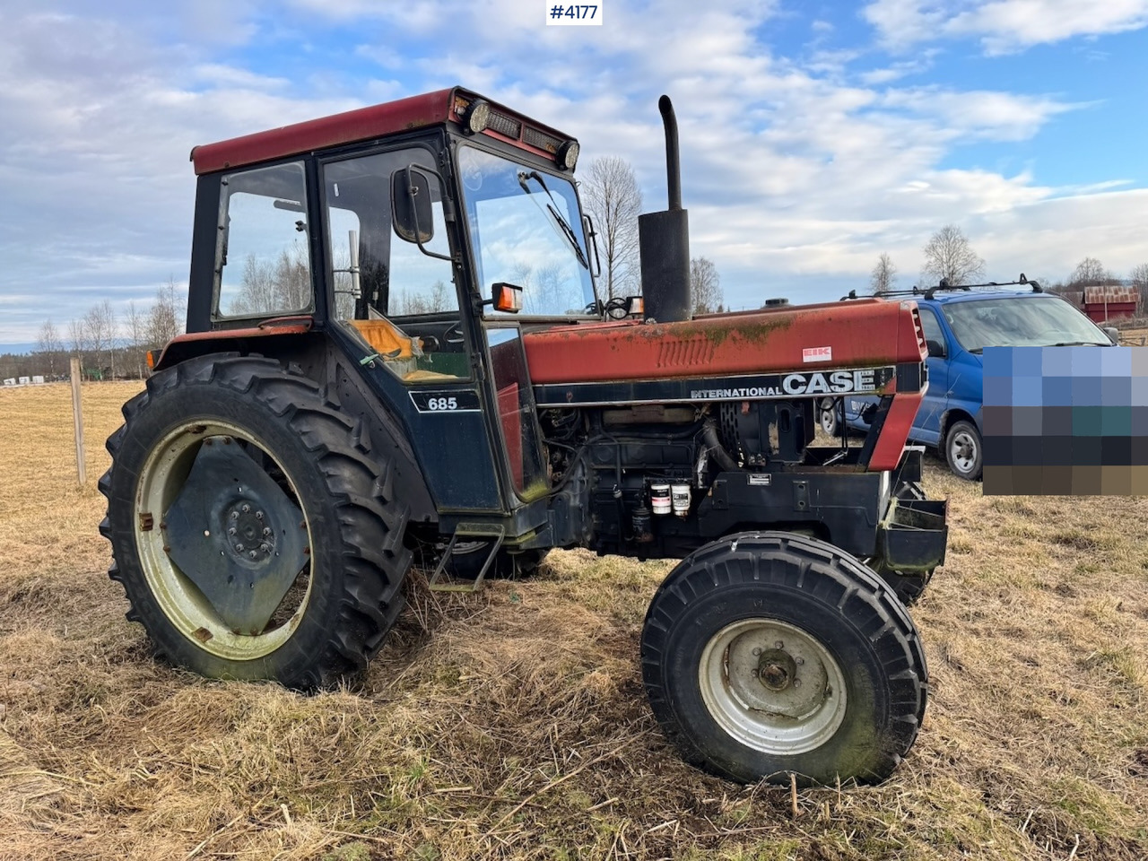 1986 Case International 685 4x2 - Traktorius: foto 4 1986 Case International 685 4x2 - Traktorius: foto 4