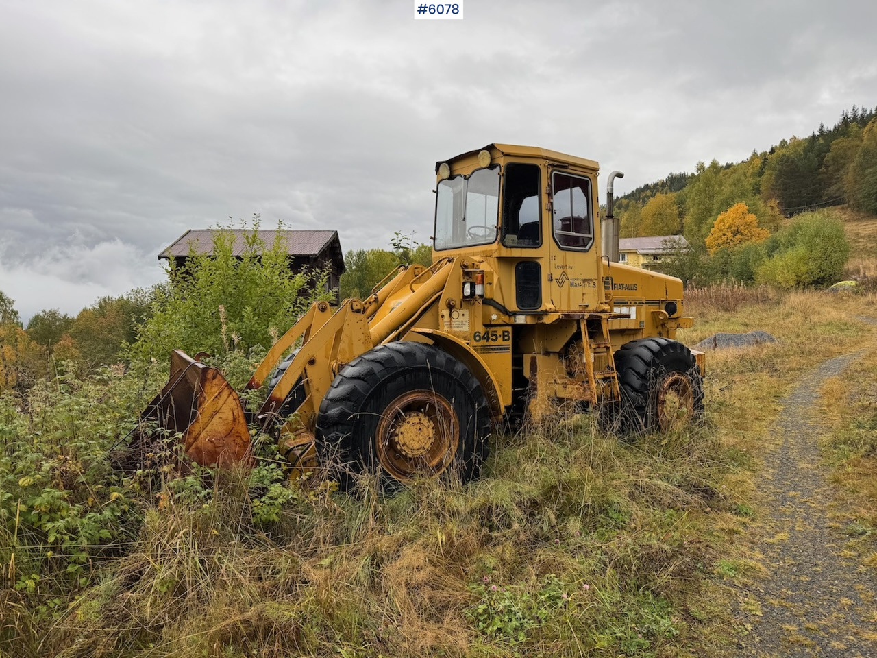 1986 Fiat-Allis 645-B Wheel Loader. - Ratinis krautuvas: foto 2 1986 Fiat-Allis 645-B Wheel Loader. - Ratinis krautuvas: foto 2
