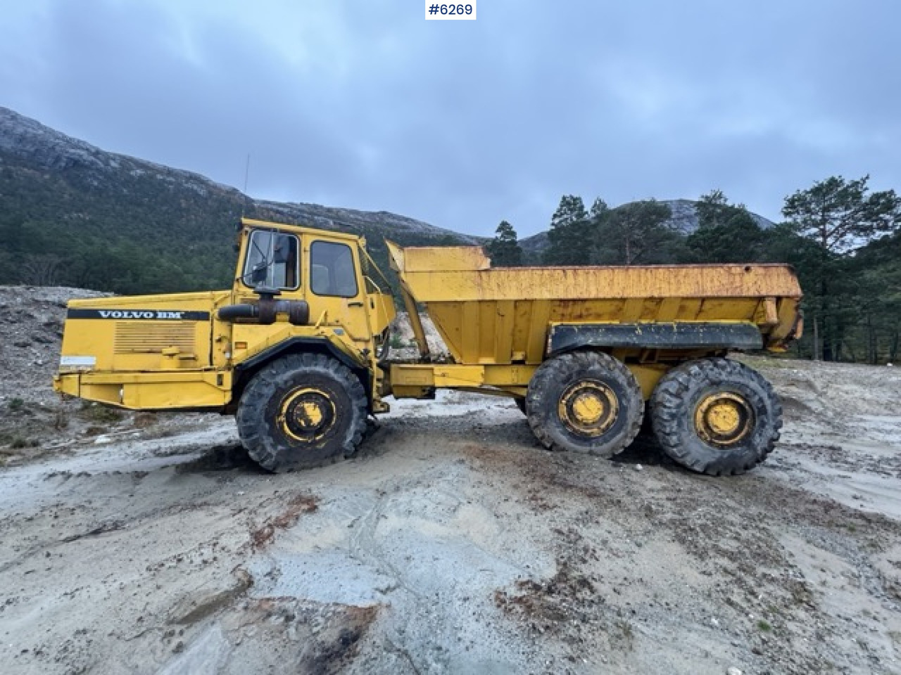 1986 Volvo BM 5350B 6x6 with Overhauled Engine – SEE VIDEO! - Šarnyrinis savivartis: foto 1 1986 Volvo BM 5350B 6x6 with Overhauled Engine – SEE VIDEO! - Šarnyrinis savivartis: foto 1