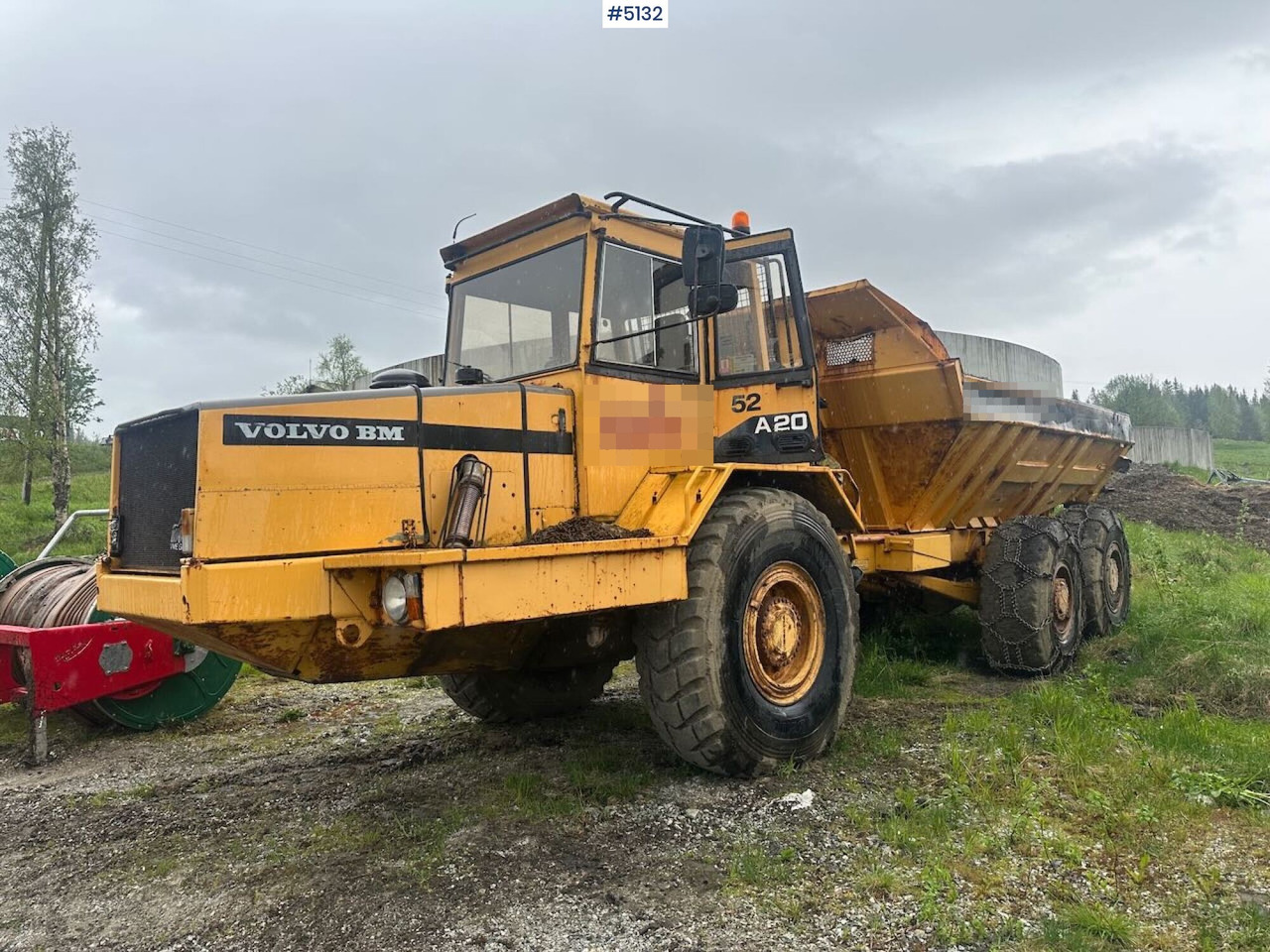 1987 Volvo A20 6x4 dump truck w/ white plates. WATCH VIDEO. - Šarnyrinis savivartis: foto 1 1987 Volvo A20 6x4 dump truck w/ white plates. WATCH VIDEO. - Šarnyrinis savivartis: foto 1