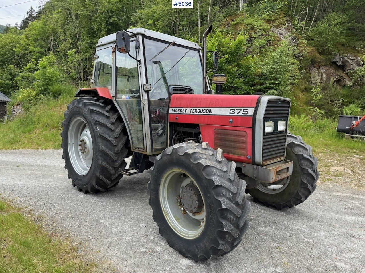 1988 Massey Ferguson 375 - Traktorius: foto 4 1988 Massey Ferguson 375 - Traktorius: foto 4