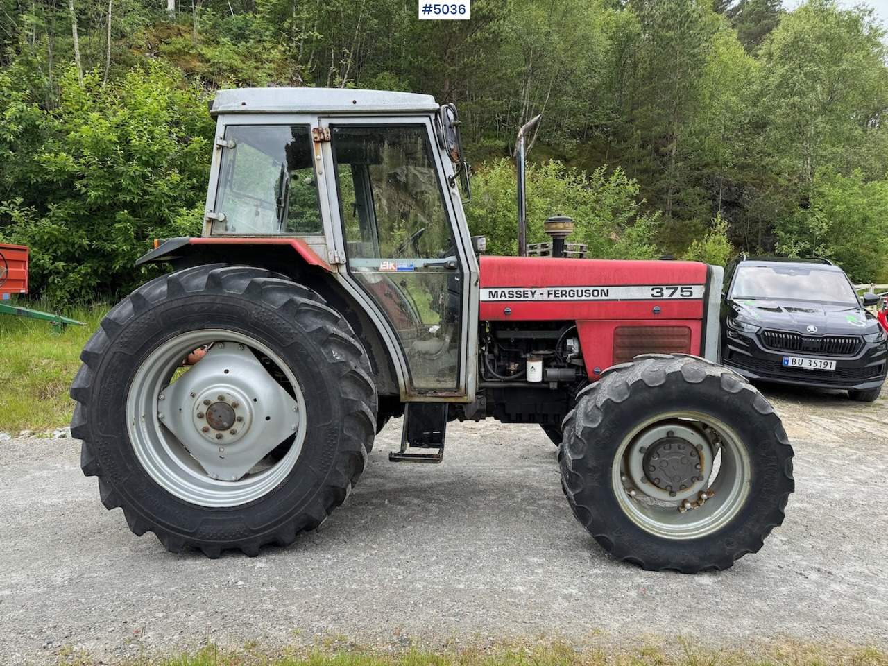 1988 Massey Ferguson 375 - Traktorius: foto 5 1988 Massey Ferguson 375 - Traktorius: foto 5