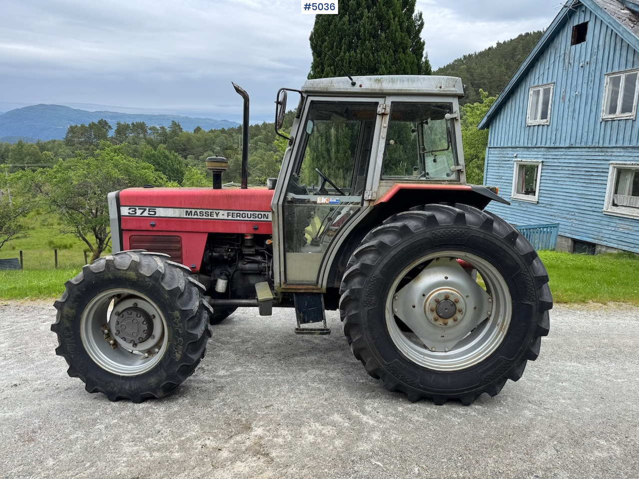 1988 Massey Ferguson 375 - Traktorius: foto 1 1988 Massey Ferguson 375 - Traktorius: foto 1