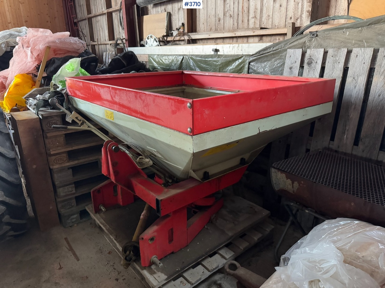 1989 Rauch Komet ZSA600 Fertilizer spreader - Trąšų barstytuvas: foto 2 1989 Rauch Komet ZSA600 Fertilizer spreader - Trąšų barstytuvas: foto 2
