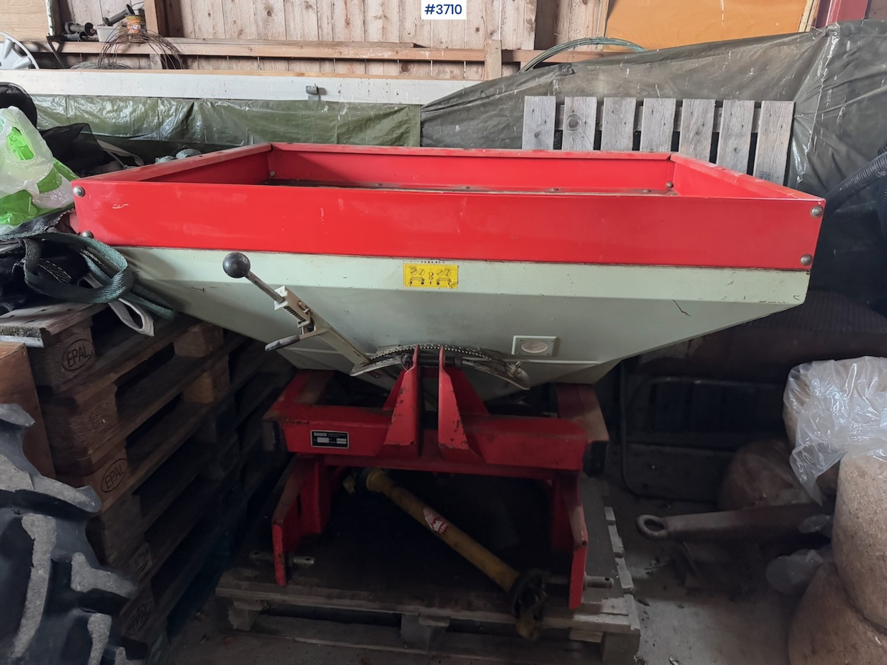 1989 Rauch Komet ZSA600 Fertilizer spreader - Trąšų barstytuvas: foto 3 1989 Rauch Komet ZSA600 Fertilizer spreader - Trąšų barstytuvas: foto 3