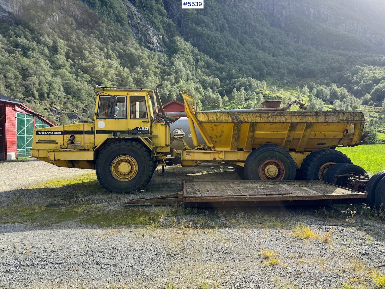 1989 Volvo A 20 6x6. - Šarnyrinis savivartis: foto 1 1989 Volvo A 20 6x6. - Šarnyrinis savivartis: foto 1