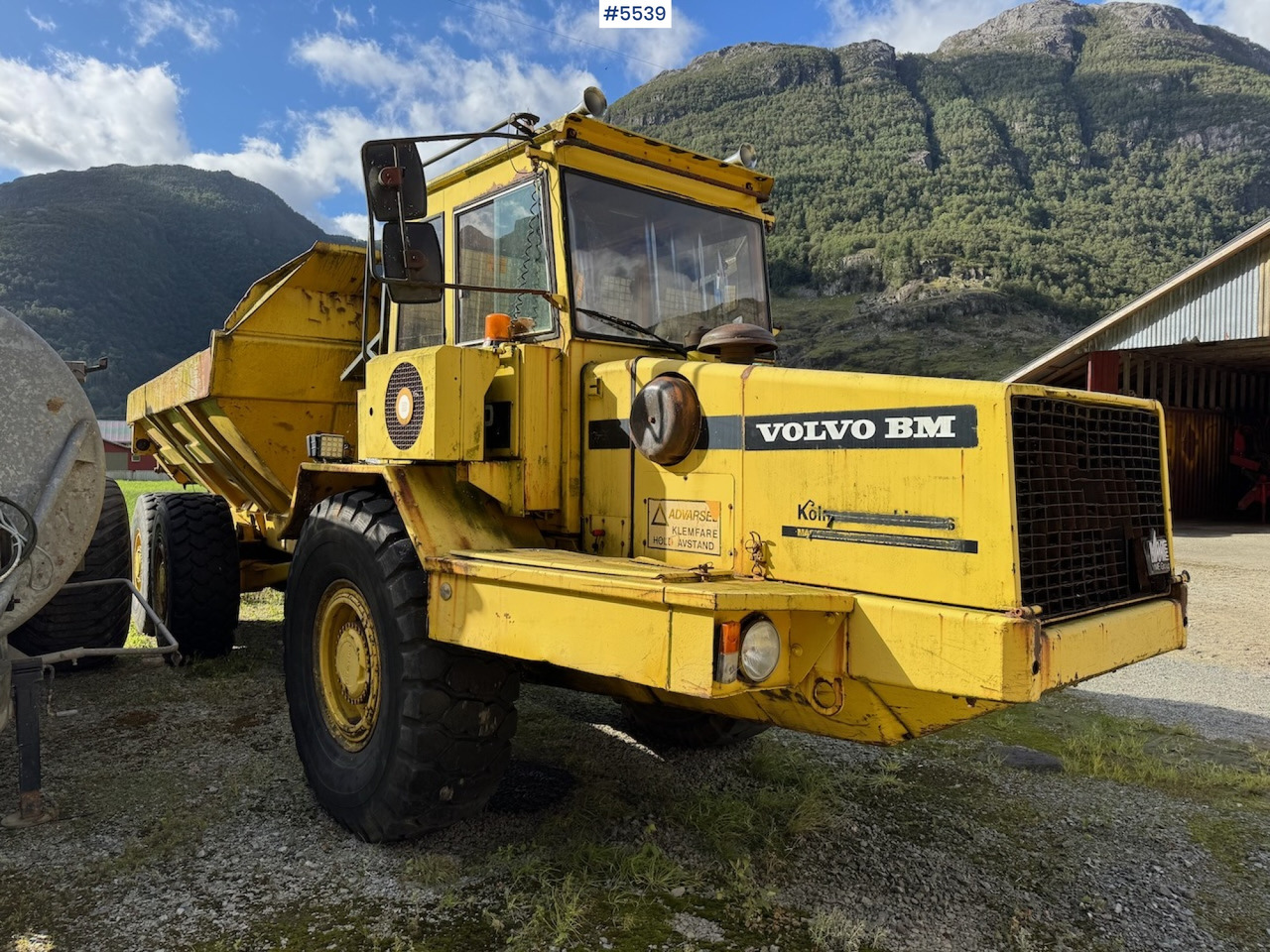 1989 Volvo A 20 6x6. - Šarnyrinis savivartis: foto 2 1989 Volvo A 20 6x6. - Šarnyrinis savivartis: foto 2