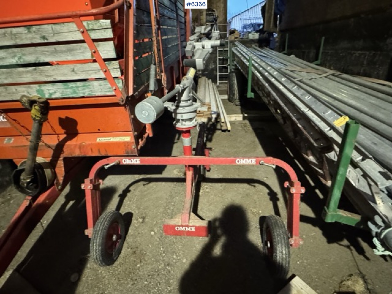 1990 Omme water tanker with Rovatti pump, cannon and pipes - Purkštuvas: foto 5 1990 Omme water tanker with Rovatti pump, cannon and pipes - Purkštuvas: foto 5