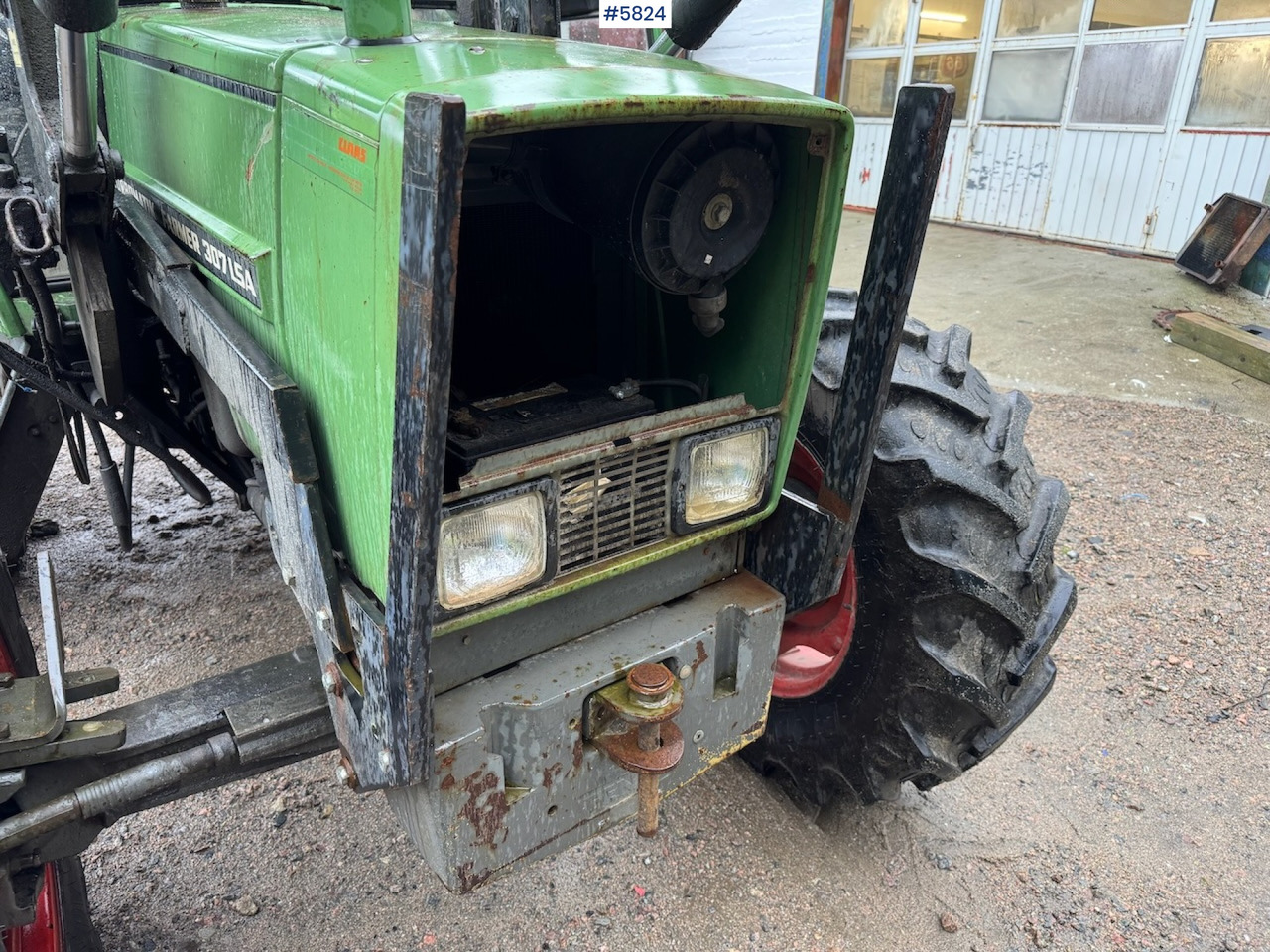 1991 Fendt Farmer 307 LSA w/ front loader. - Traktorius: foto 5 1991 Fendt Farmer 307 LSA w/ front loader. - Traktorius: foto 5