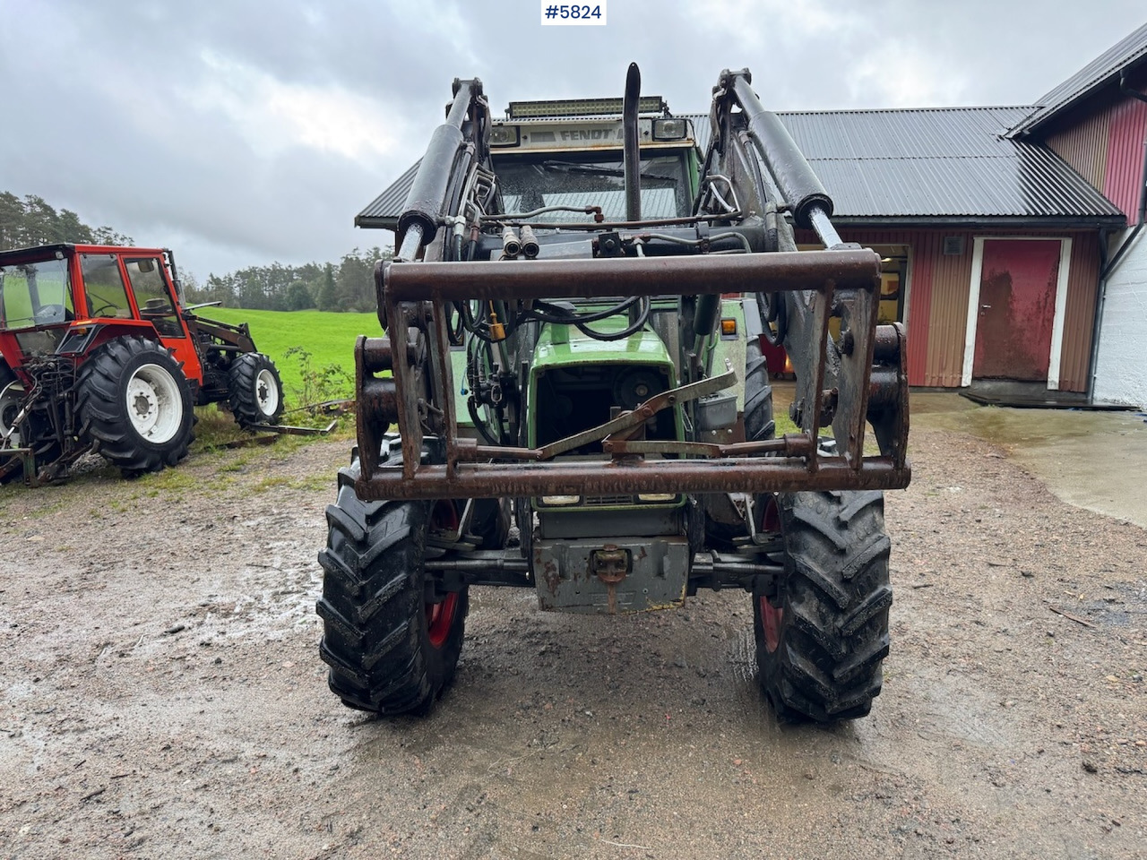 1991 Fendt Farmer 307 LSA w/ front loader. - Traktorius: foto 3 1991 Fendt Farmer 307 LSA w/ front loader. - Traktorius: foto 3