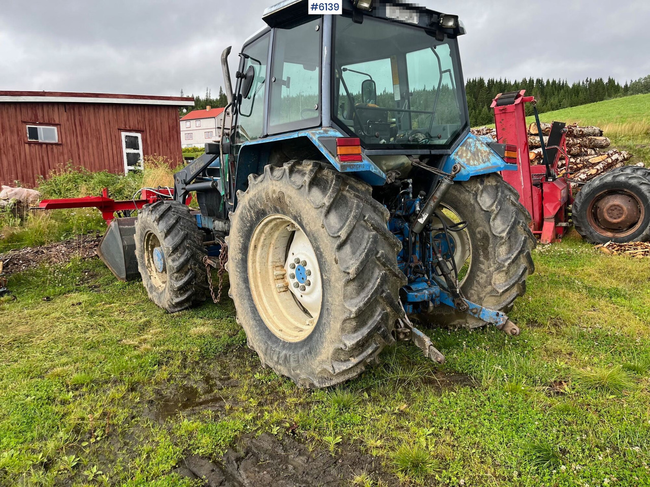 1992 Ford 5640 w/ Trima front loader - Traktorius: foto 3 1992 Ford 5640 w/ Trima front loader - Traktorius: foto 3