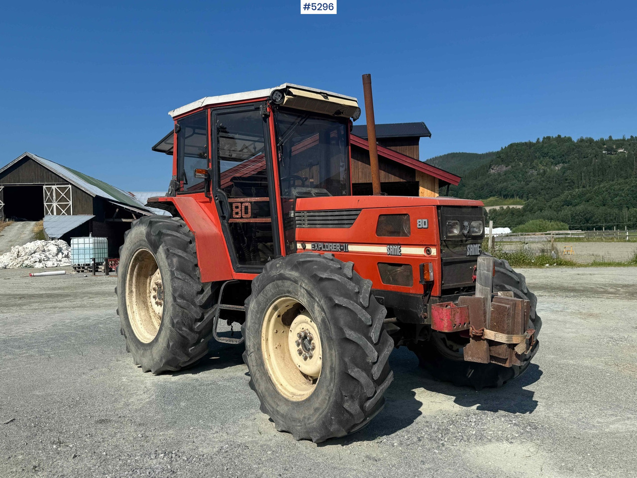 1992 SAME explorer 80 tractor. WATCH VIDEO! - Traktorius: foto 1 1992 SAME explorer 80 tractor. WATCH VIDEO! - Traktorius: foto 1
