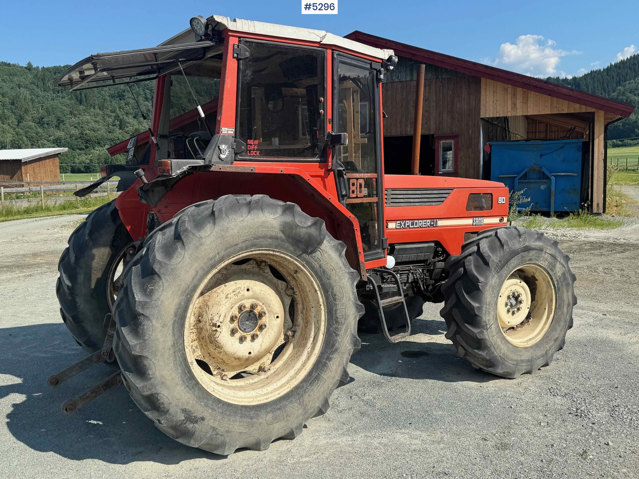 1992 SAME explorer 80 tractor. WATCH VIDEO! - Traktorius: foto 4 1992 SAME explorer 80 tractor. WATCH VIDEO! - Traktorius: foto 4