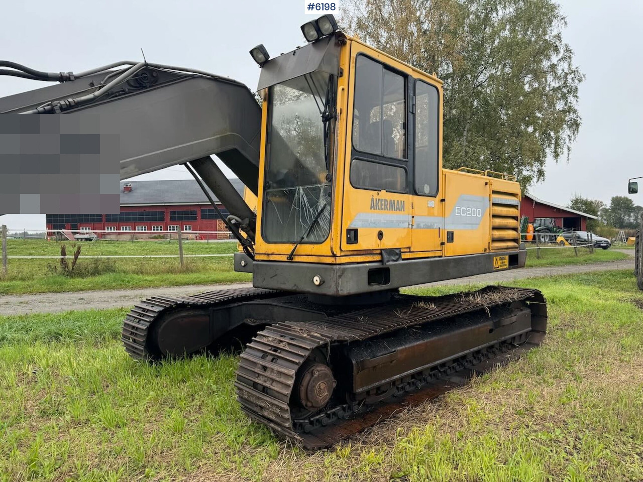 1993 Åkerman EC200 Tracked excavator w/ 2 buckets. New belts and sprocket. - Ekskavatorius: foto 5 1993 Åkerman EC200 Tracked excavator w/ 2 buckets. New belts and sprocket. - Ekskavatorius: foto 5