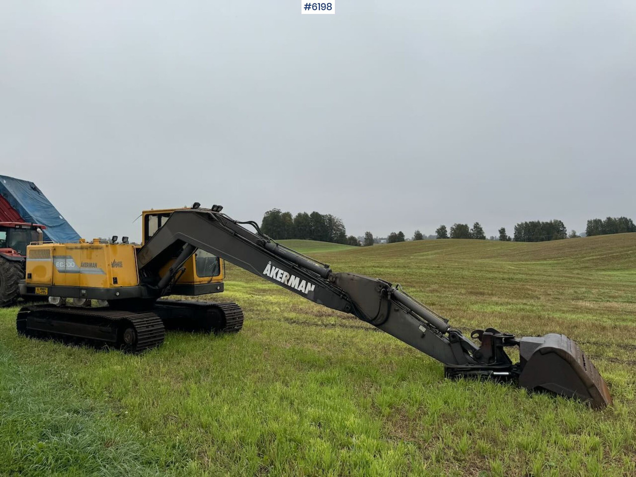 1993 Åkerman EC200 Tracked excavator w/ 2 buckets. New belts and sprocket. - Ekskavatorius: foto 3 1993 Åkerman EC200 Tracked excavator w/ 2 buckets. New belts and sprocket. - Ekskavatorius: foto 3