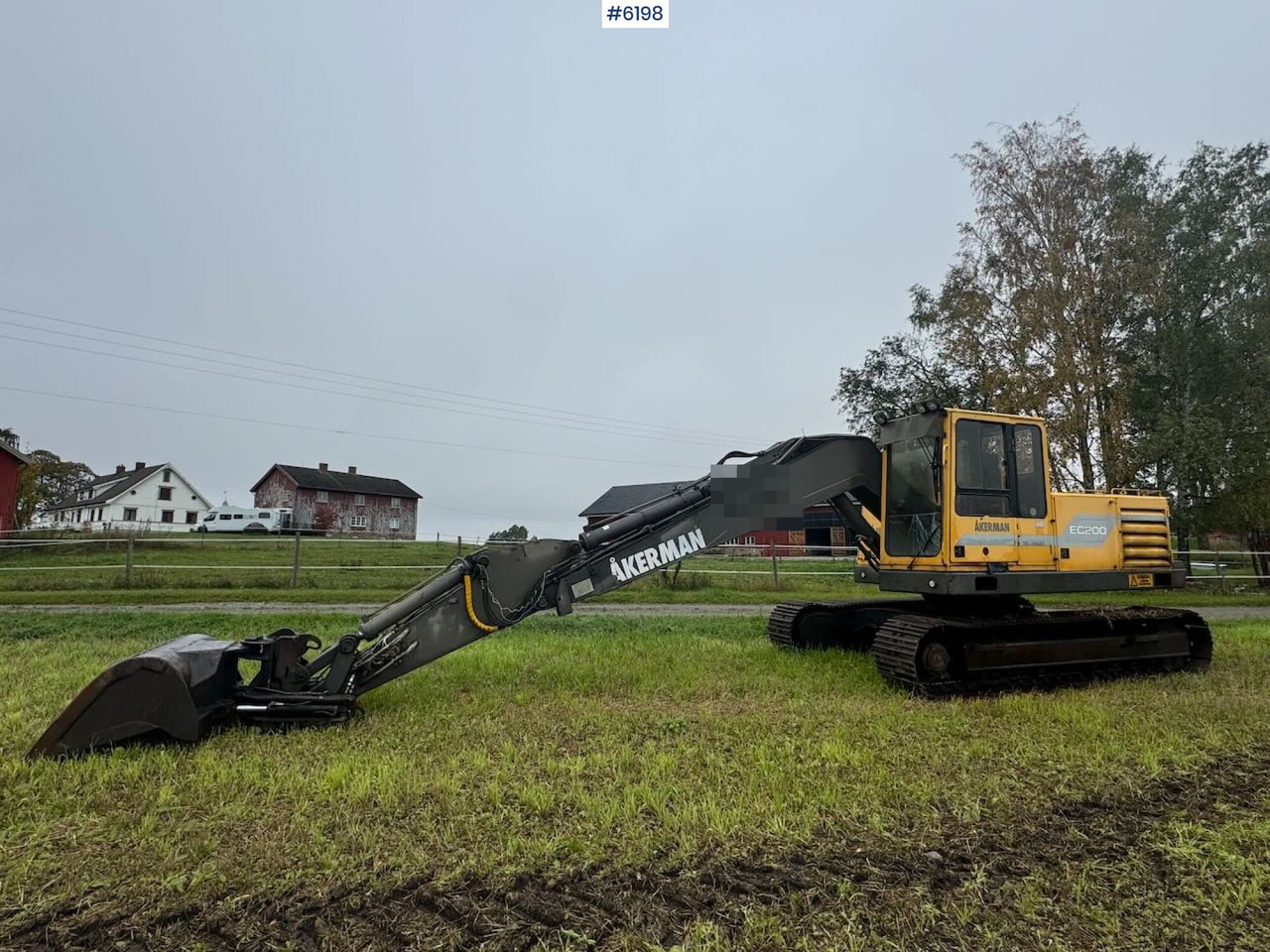 1993 Åkerman EC200 Tracked excavator w/ 2 buckets. New belts and sprocket. - Ekskavatorius: foto 4 1993 Åkerman EC200 Tracked excavator w/ 2 buckets. New belts and sprocket. - Ekskavatorius: foto 4