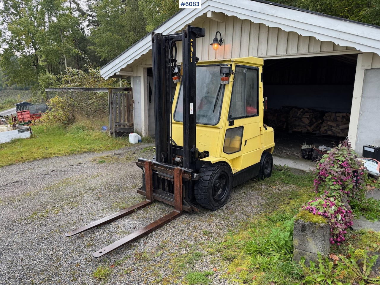 1994 Hyster H3.00XM Forklift. - Šakinis krautuvas: foto 2 1994 Hyster H3.00XM Forklift. - Šakinis krautuvas: foto 2