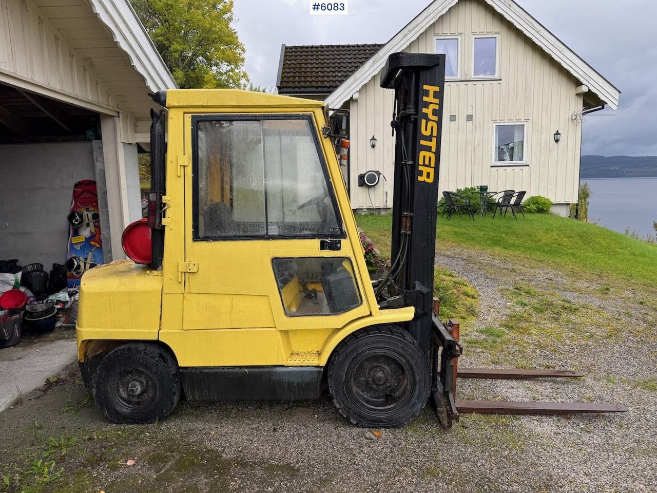 1994 Hyster H3.00XM Forklift. - Šakinis krautuvas: foto 3 1994 Hyster H3.00XM Forklift. - Šakinis krautuvas: foto 3