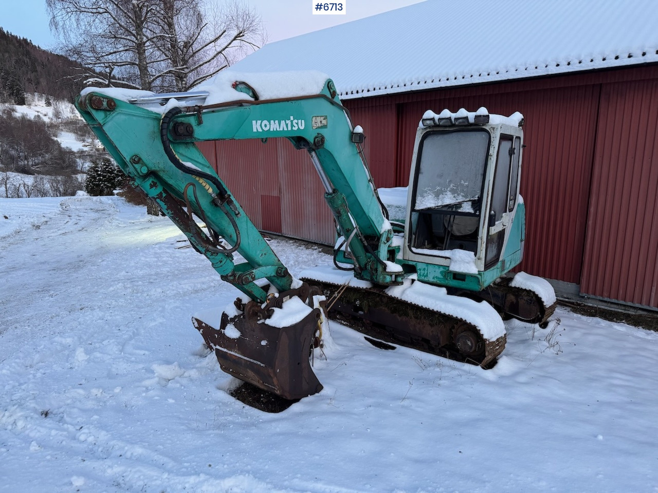 1994 Komatsu PC 95 w/ 2 buckets. - Ekskavatorius: foto 5 1994 Komatsu PC 95 w/ 2 buckets. - Ekskavatorius: foto 5