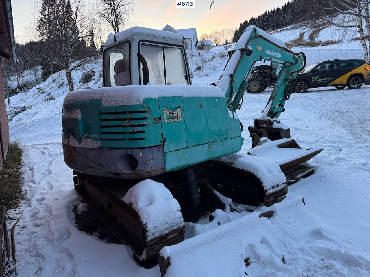 1994 Komatsu PC 95 w/ 2 buckets. - Ekskavatorius: foto 3 1994 Komatsu PC 95 w/ 2 buckets. - Ekskavatorius: foto 3