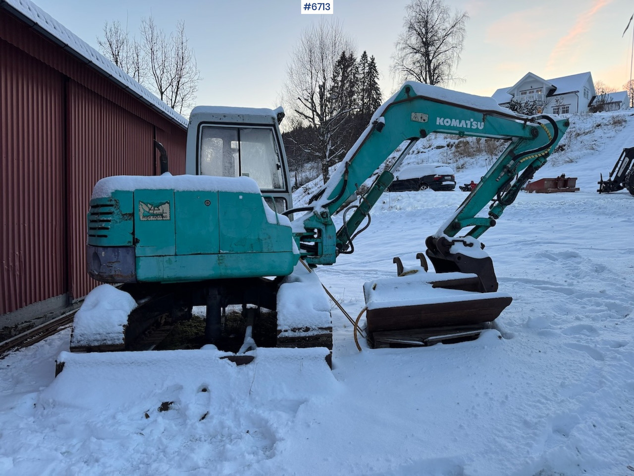 1994 Komatsu PC 95 w/ 2 buckets. - Ekskavatorius: foto 2 1994 Komatsu PC 95 w/ 2 buckets. - Ekskavatorius: foto 2