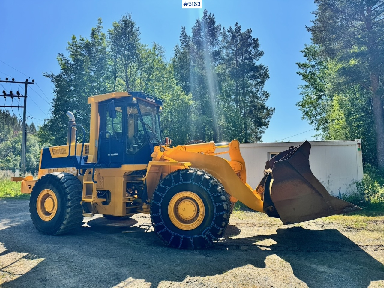 1994 Komatsu WA420-1 Wheel Loader w/ Bucket. 7200 hours! - Ratinis krautuvas: foto 3 1994 Komatsu WA420-1 Wheel Loader w/ Bucket. 7200 hours! - Ratinis krautuvas: foto 3
