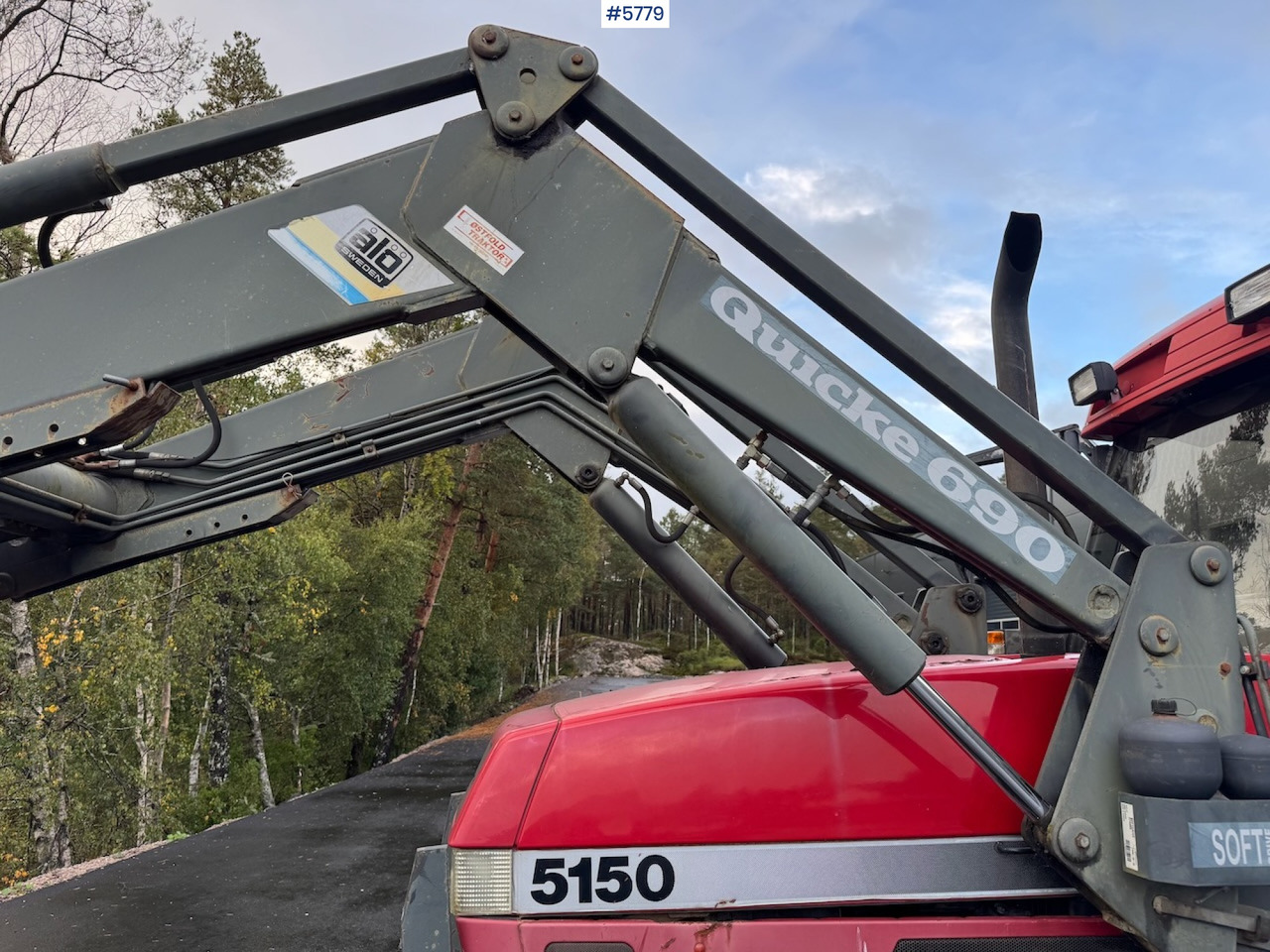 1995 Case IH 5150 Maxxum w/ front loader. - Traktorius: foto 4 1995 Case IH 5150 Maxxum w/ front loader. - Traktorius: foto 4