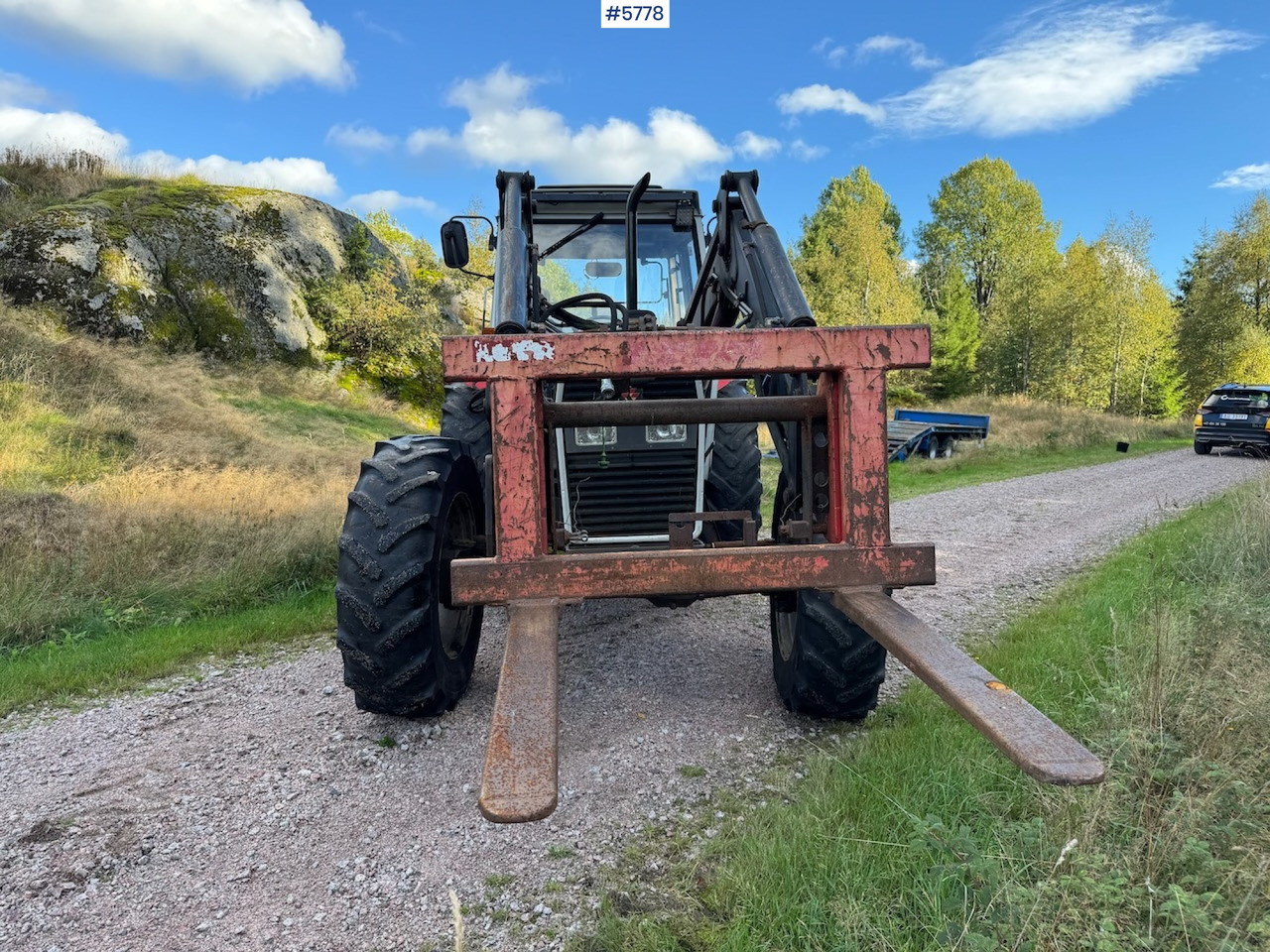 Traktorius 1995 Massey Ferguson 399 w/ front loader.: foto 14