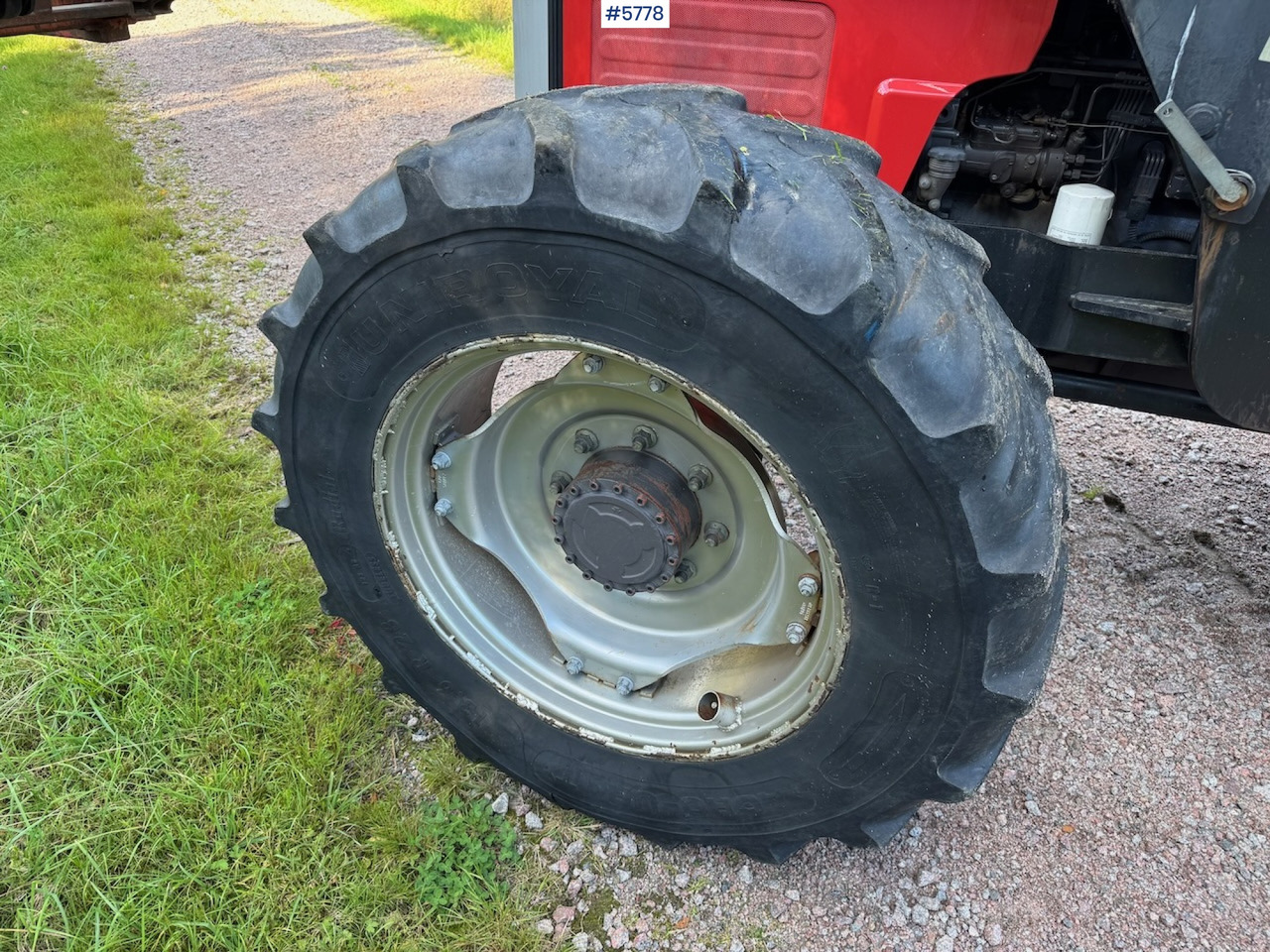 Traktorius 1995 Massey Ferguson 399 w/ front loader.: foto 20