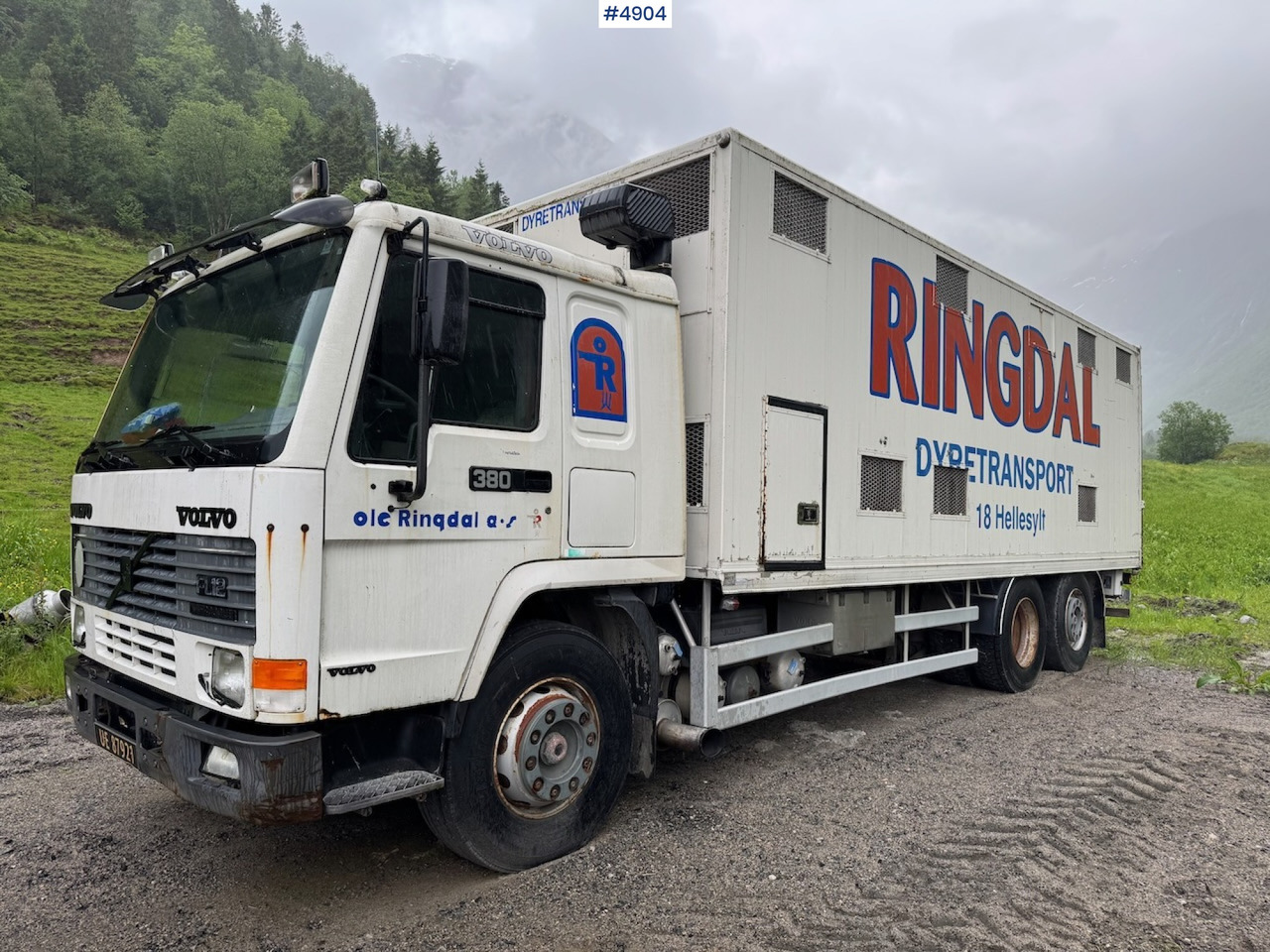 1996 Volvo FL12 6x2 Animal transport. - Gyvulių pervežimo sunkvežimis: foto 4 1996 Volvo FL12 6x2 Animal transport. - Gyvulių pervežimo sunkvežimis: foto 4