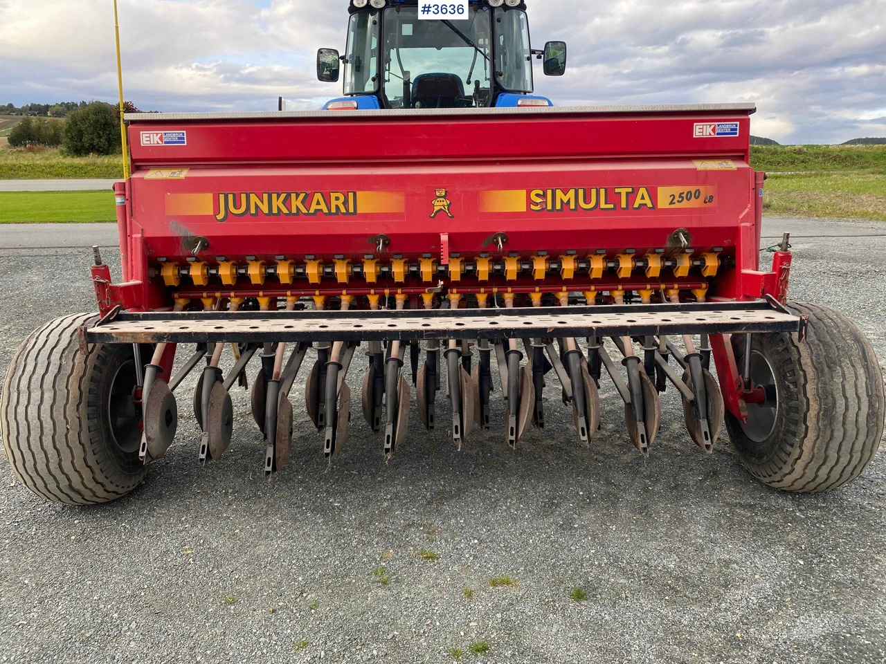 1997 Junkkari Simulta 2500 seed drill - Sėjamoji: foto 2 1997 Junkkari Simulta 2500 seed drill - Sėjamoji: foto 2