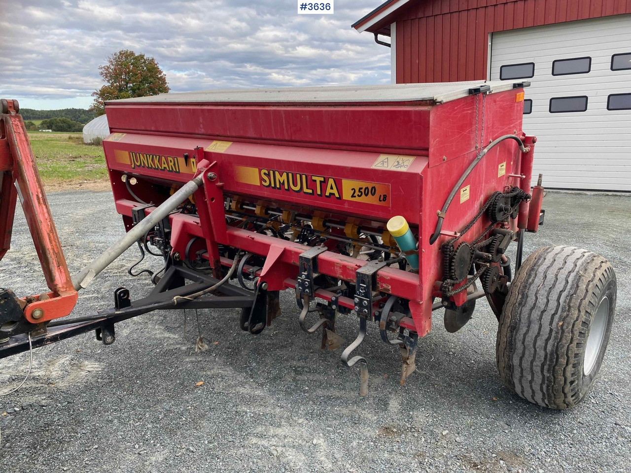 1997 Junkkari Simulta 2500 seed drill - Sėjamoji: foto 3 1997 Junkkari Simulta 2500 seed drill - Sėjamoji: foto 3