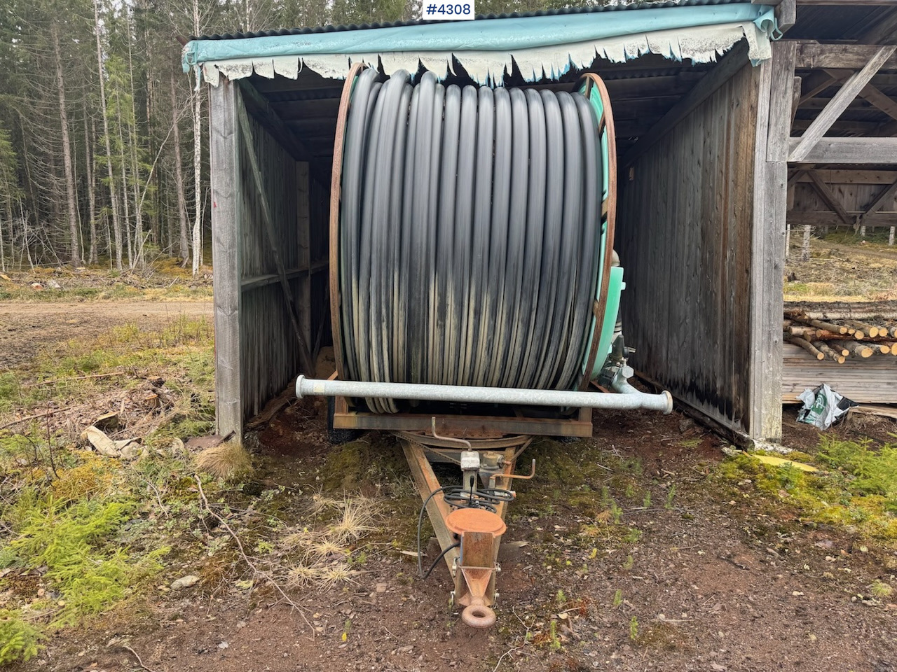1998 Irtec vanningsvogn med rør og pumpe - Laistymo sistema: foto 3 1998 Irtec vanningsvogn med rør og pumpe - Laistymo sistema: foto 3