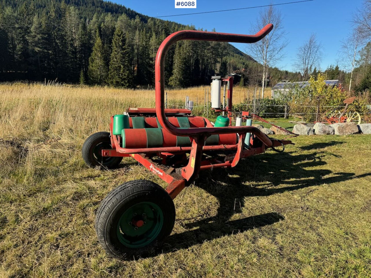 1998 Kverneland 7335 Round bale wrapper - Pašarų tvarkymo technika: foto 2 1998 Kverneland 7335 Round bale wrapper - Pašarų tvarkymo technika: foto 2