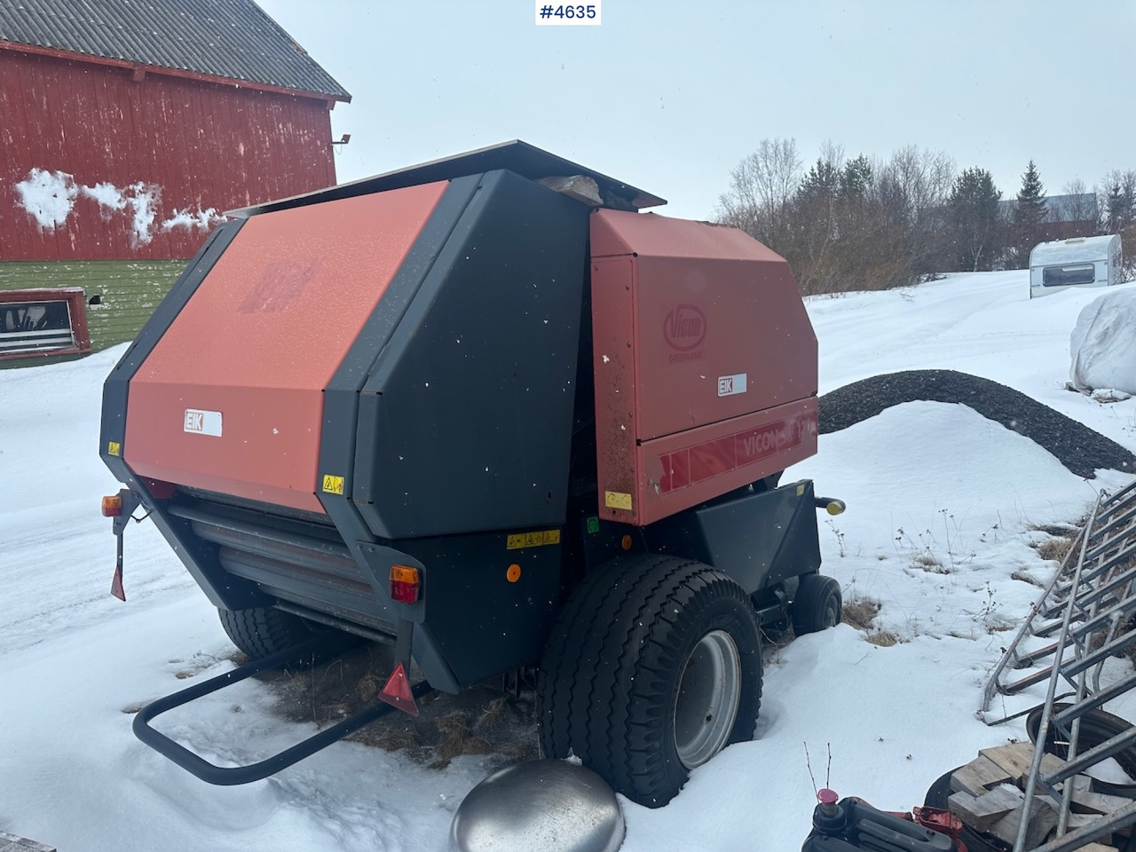 1998 Vicon RF 130 Round baler. - Pašarų tvarkymo technika: foto 3 1998 Vicon RF 130 Round baler. - Pašarų tvarkymo technika: foto 3