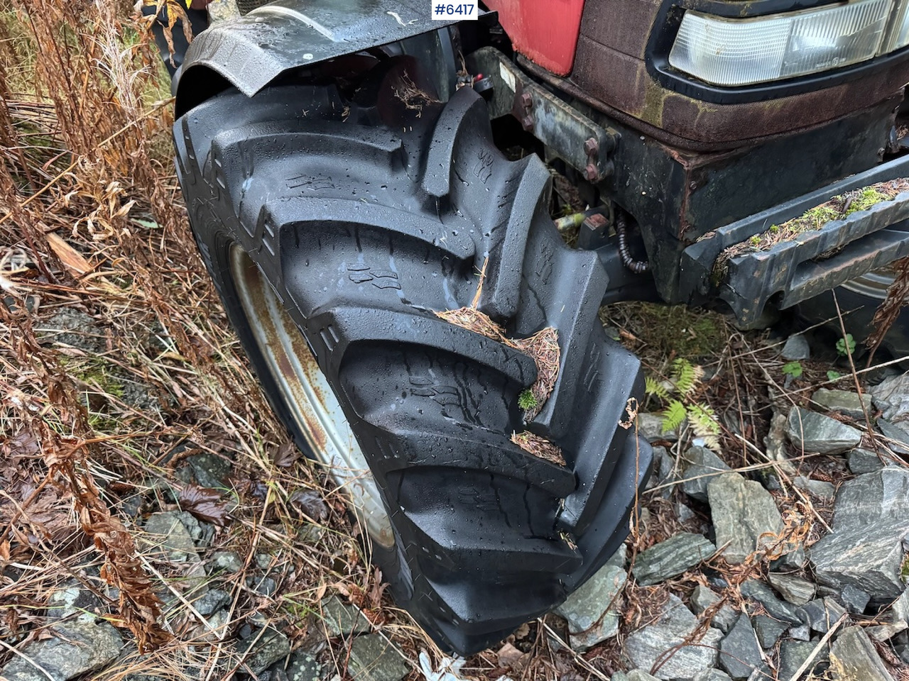 1999 Case IH Maxxum MX 100C w/ front loader, bucket and blade. Repair object. - Traktorius: foto 4 1999 Case IH Maxxum MX 100C w/ front loader, bucket and blade. Repair object. - Traktorius: foto 4