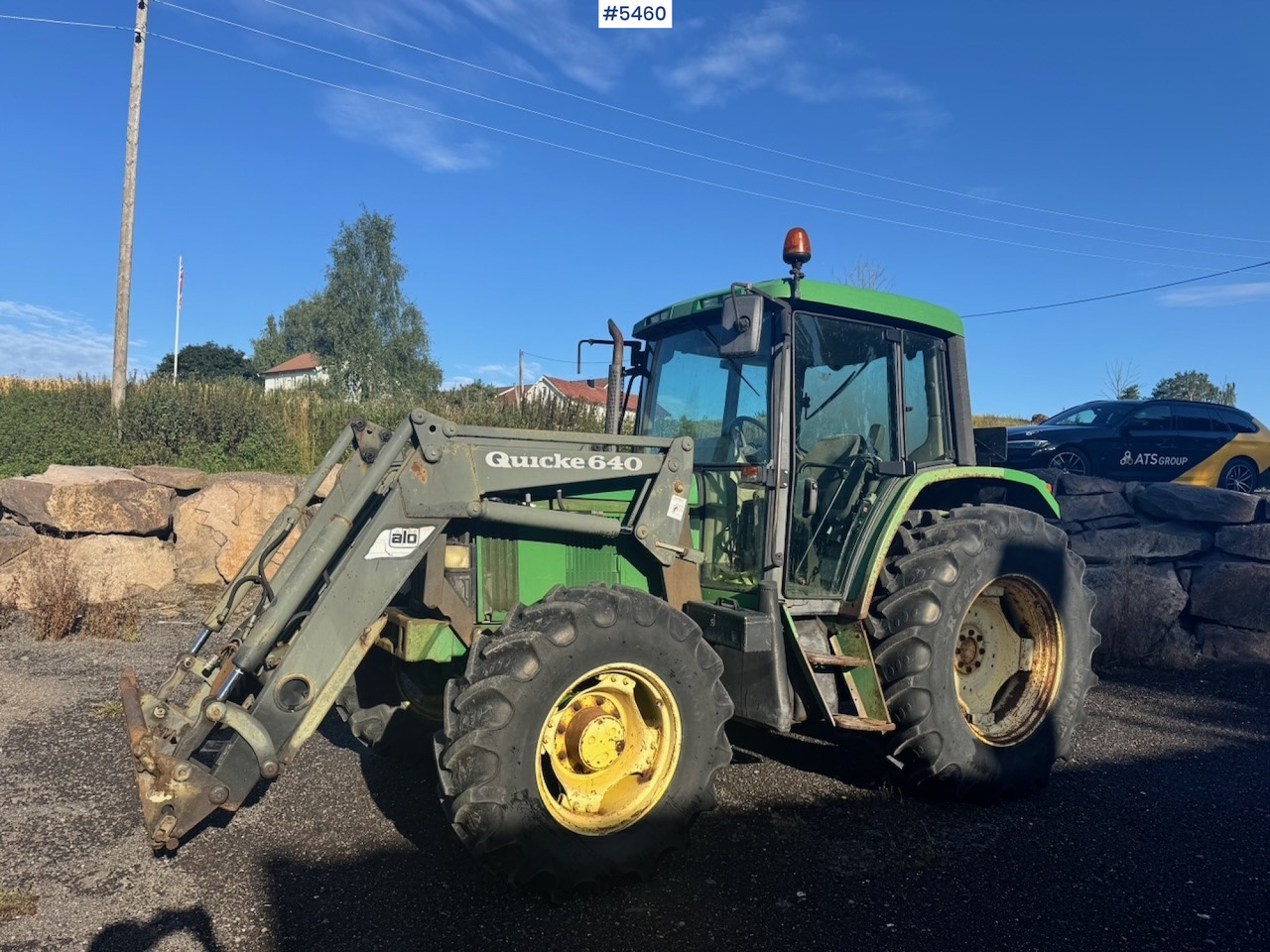 1999 John Deere 6310 w/ Front Loader. - Traktorius: foto 2 1999 John Deere 6310 w/ Front Loader. - Traktorius: foto 2