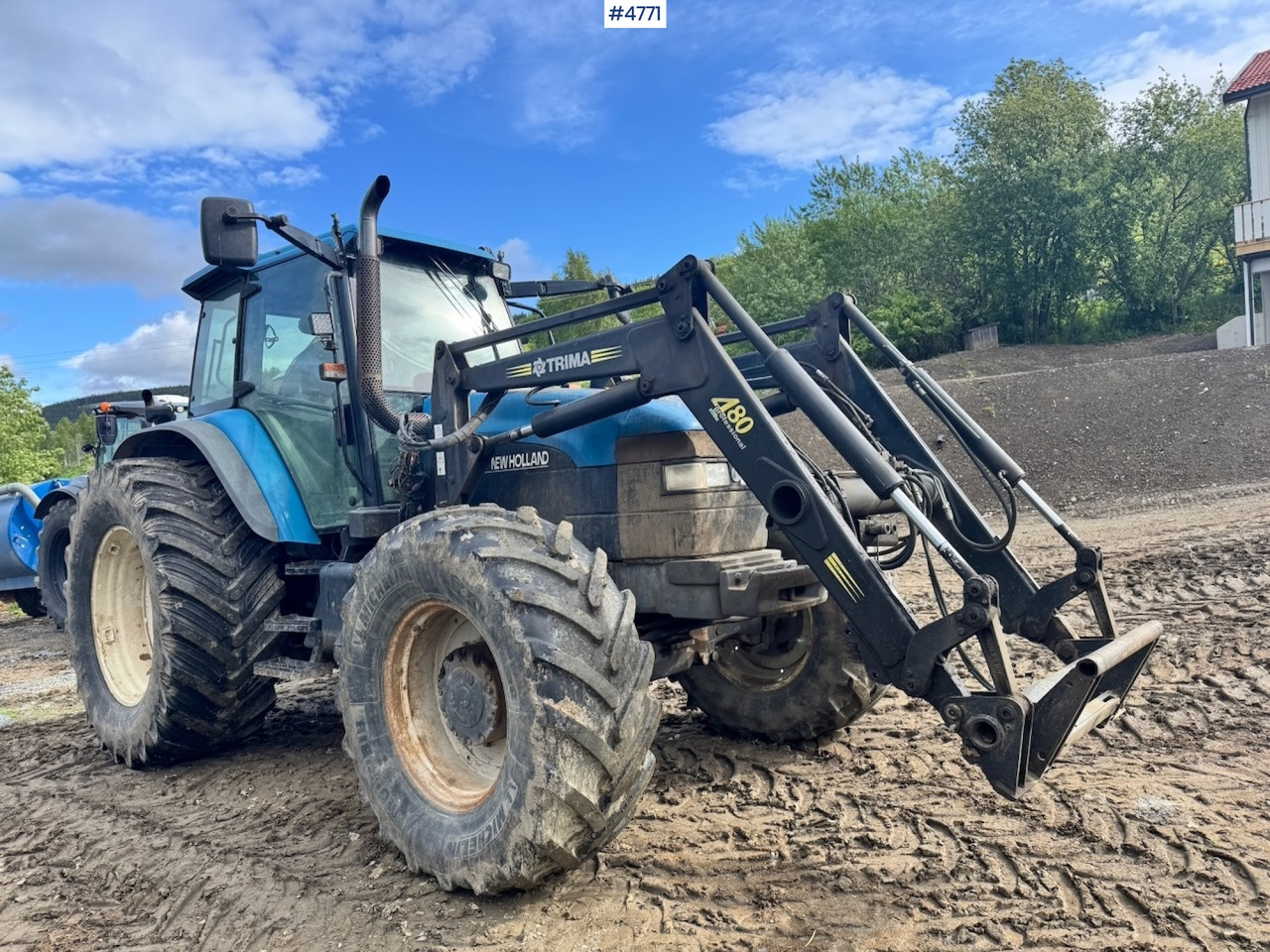2000 New Holland TM135 4x4 w/ Front loader - Traktorius: foto 3 2000 New Holland TM135 4x4 w/ Front loader - Traktorius: foto 3