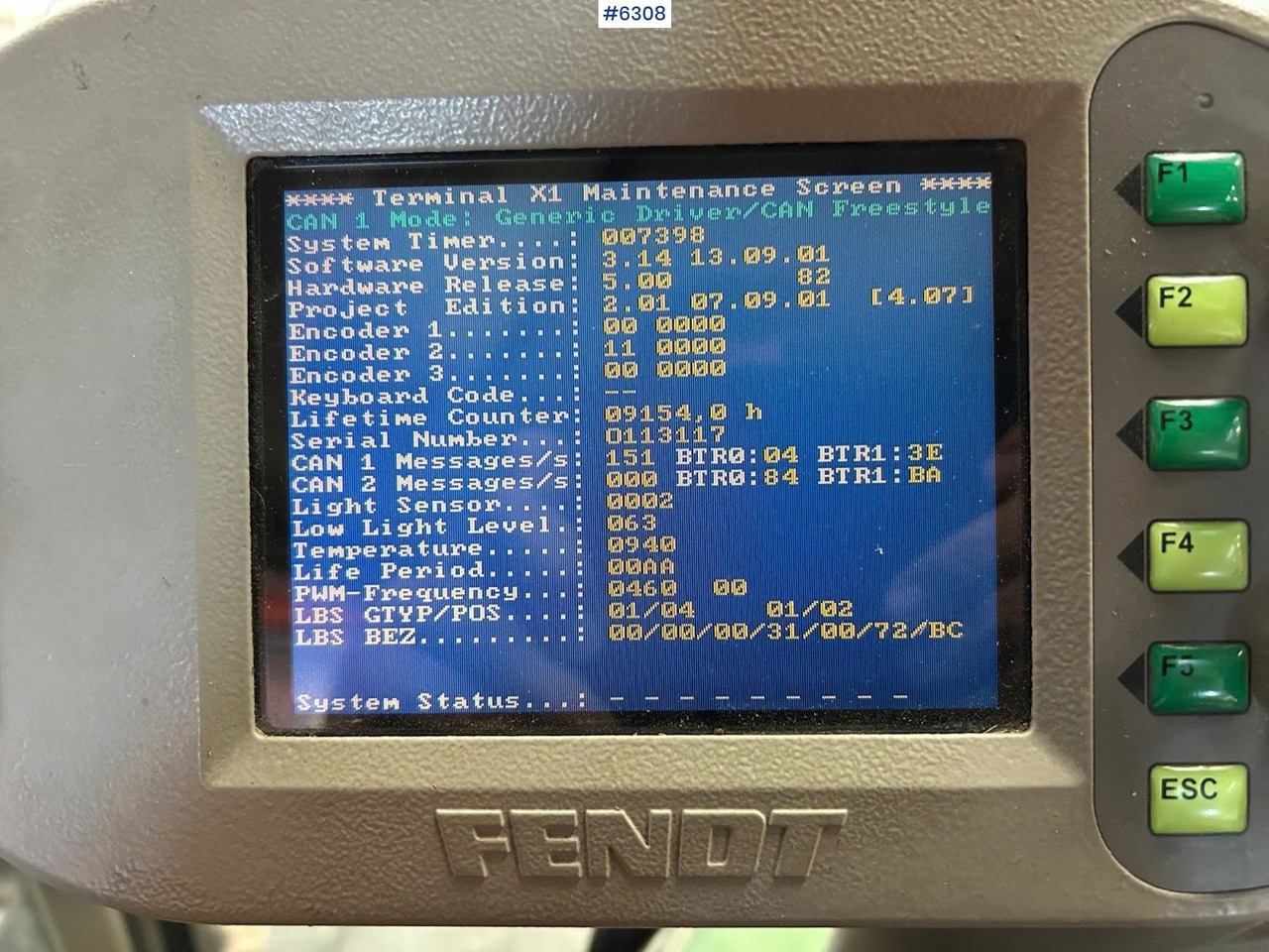 Traktorius 2001 Fendt 926 Favorit: foto 20