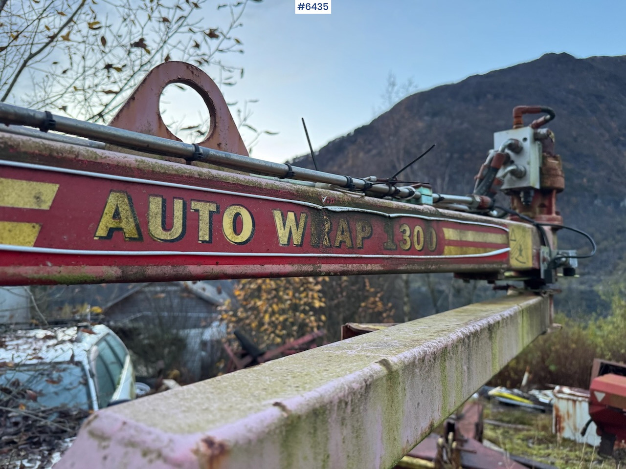 2001 Tellefsdal Auto Wrap 1300 Round bale wrapper. - Pašarų tvarkymo technika: foto 3 2001 Tellefsdal Auto Wrap 1300 Round bale wrapper. - Pašarų tvarkymo technika: foto 3