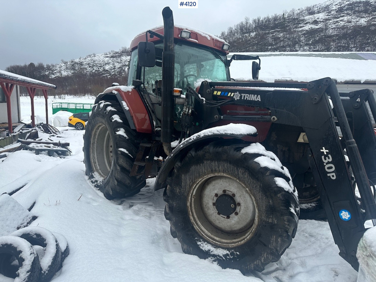 2002 CASE MX 135 MAXXUM 4x4 tractor with front loader. - Traktorius: foto 4 2002 CASE MX 135 MAXXUM 4x4 tractor with front loader. - Traktorius: foto 4