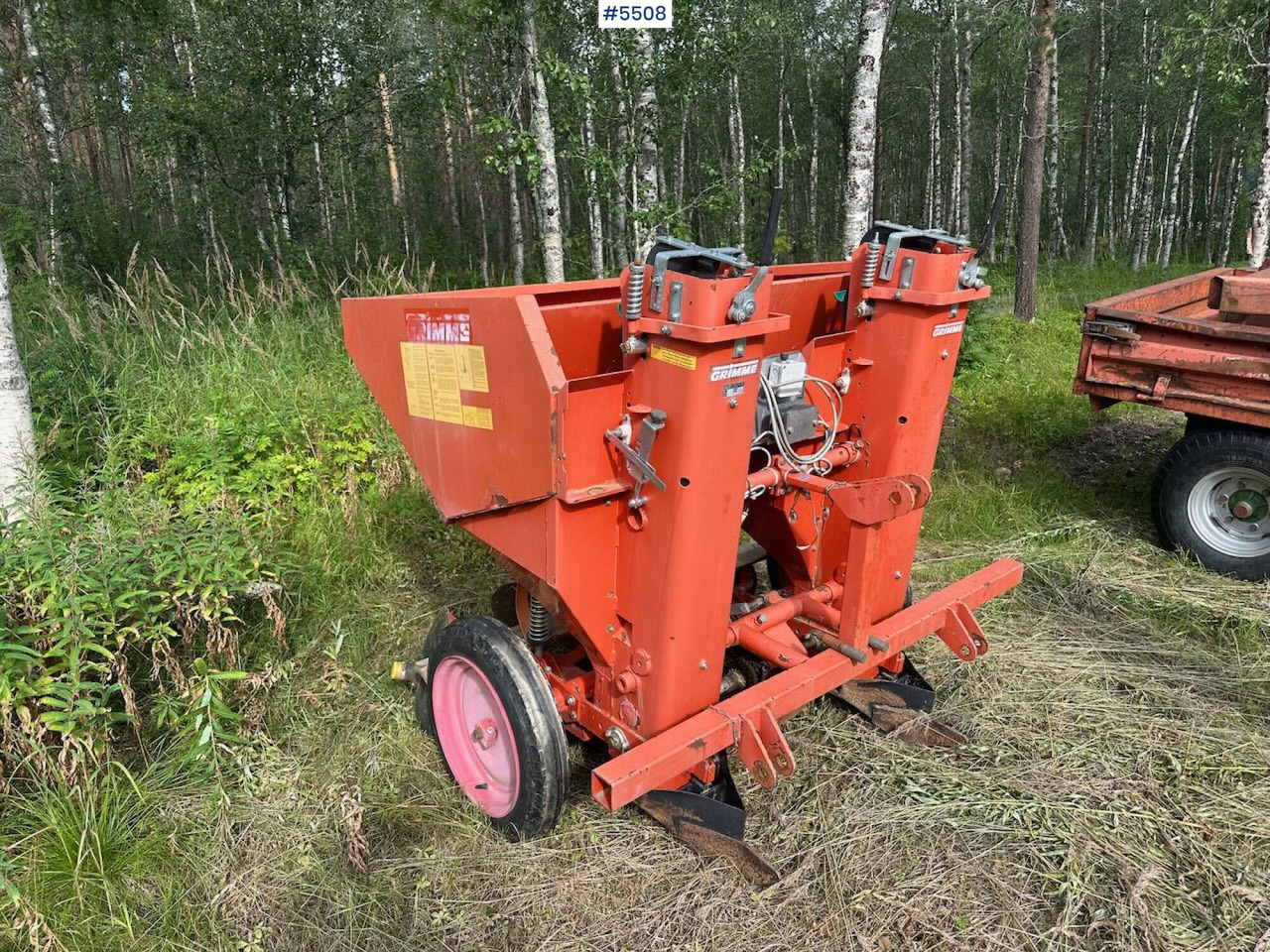 2002 Grimme potato planter - Žemės dirbimo technika: foto 1 2002 Grimme potato planter - Žemės dirbimo technika: foto 1