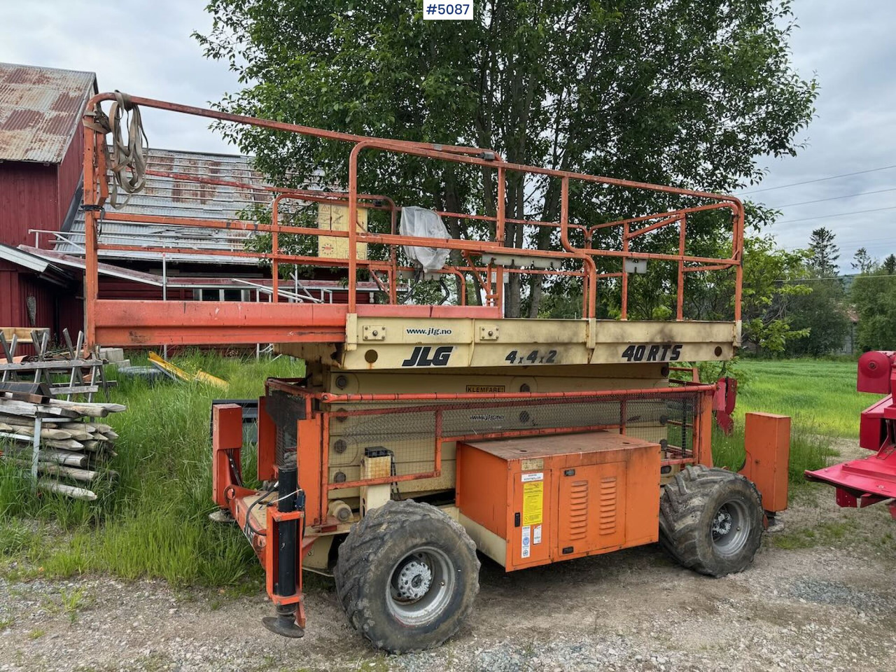 2002 JLG 40 RTS Scissor Lift - Kėlimo platforma: foto 3 2002 JLG 40 RTS Scissor Lift - Kėlimo platforma: foto 3