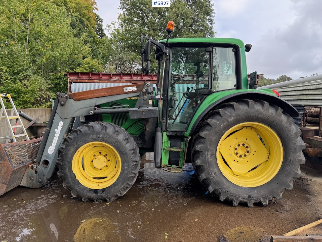 2005 John Deere 6320 w/ front loader. - Traktorius: foto 2 2005 John Deere 6320 w/ front loader. - Traktorius: foto 2
