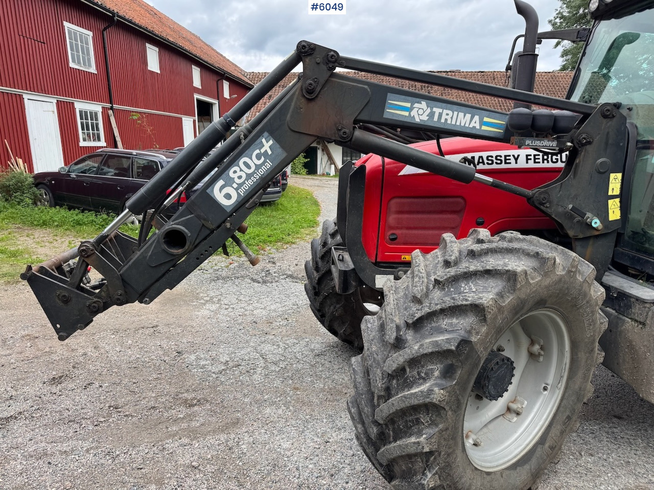 2005 Trima 6.80C+. - Traktorius - frontalinis krautuvas: foto 1 2005 Trima 6.80C+. - Traktorius - frontalinis krautuvas: foto 1