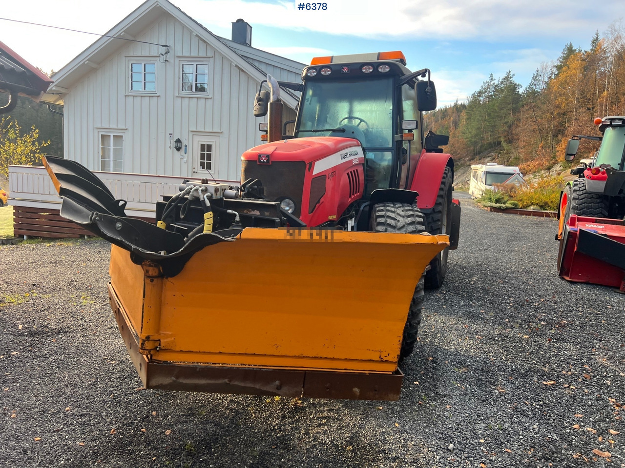 2007 Massey-Ferguson 6465 4x4 Plow Tractor - Traktorius: foto 5 2007 Massey-Ferguson 6465 4x4 Plow Tractor - Traktorius: foto 5