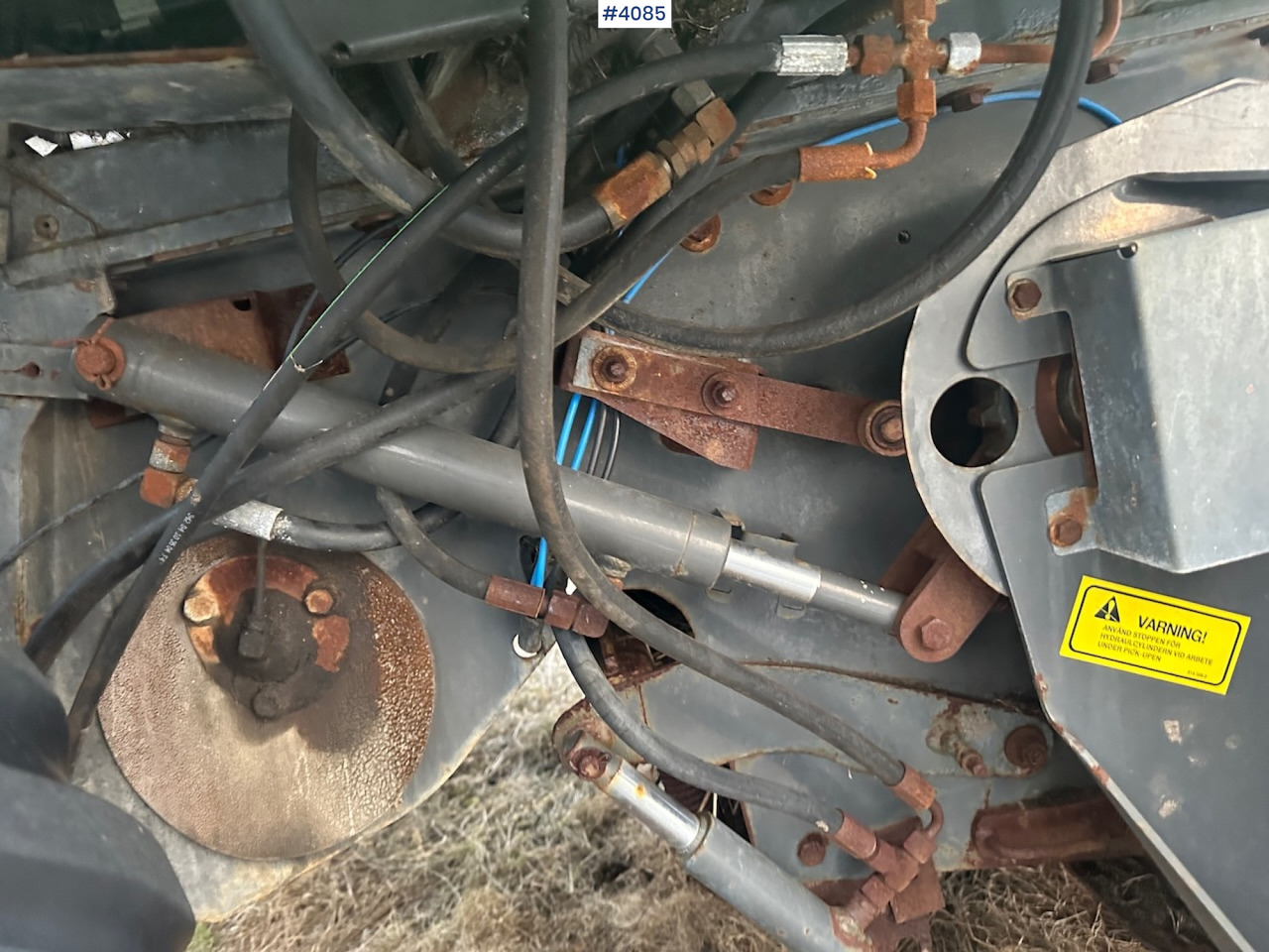 Pašarų tvarkymo technika 2008 Claas Rollant 354 Rotocut round baler. small repair object: foto 13