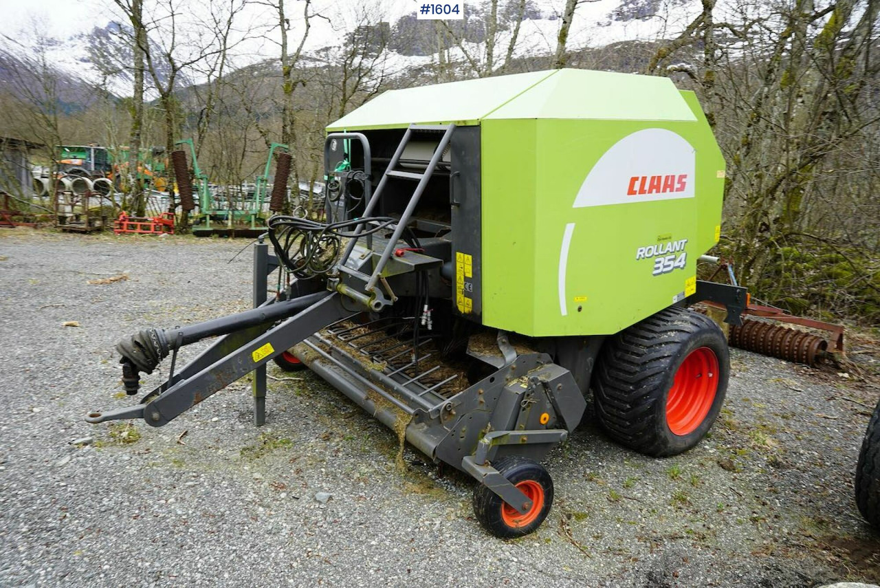 2008 Claas Rollant 354 Round baler - Pašarų tvarkymo technika: foto 1 2008 Claas Rollant 354 Round baler - Pašarų tvarkymo technika: foto 1