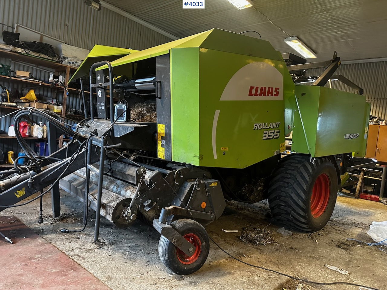 2008 Claas rollant 355 uniwrap round baler press - Pašarų tvarkymo technika: foto 1 2008 Claas rollant 355 uniwrap round baler press - Pašarų tvarkymo technika: foto 1